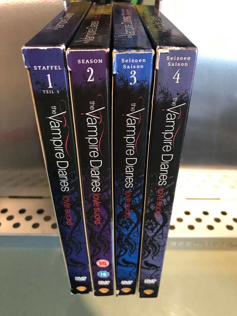 [DVD] Vampire Diaries - Seizoen 1-4, Cd's en Dvd's, Dvd's | Tv en Series, Zo goed als nieuw, Alle leeftijden, Ophalen of Verzenden