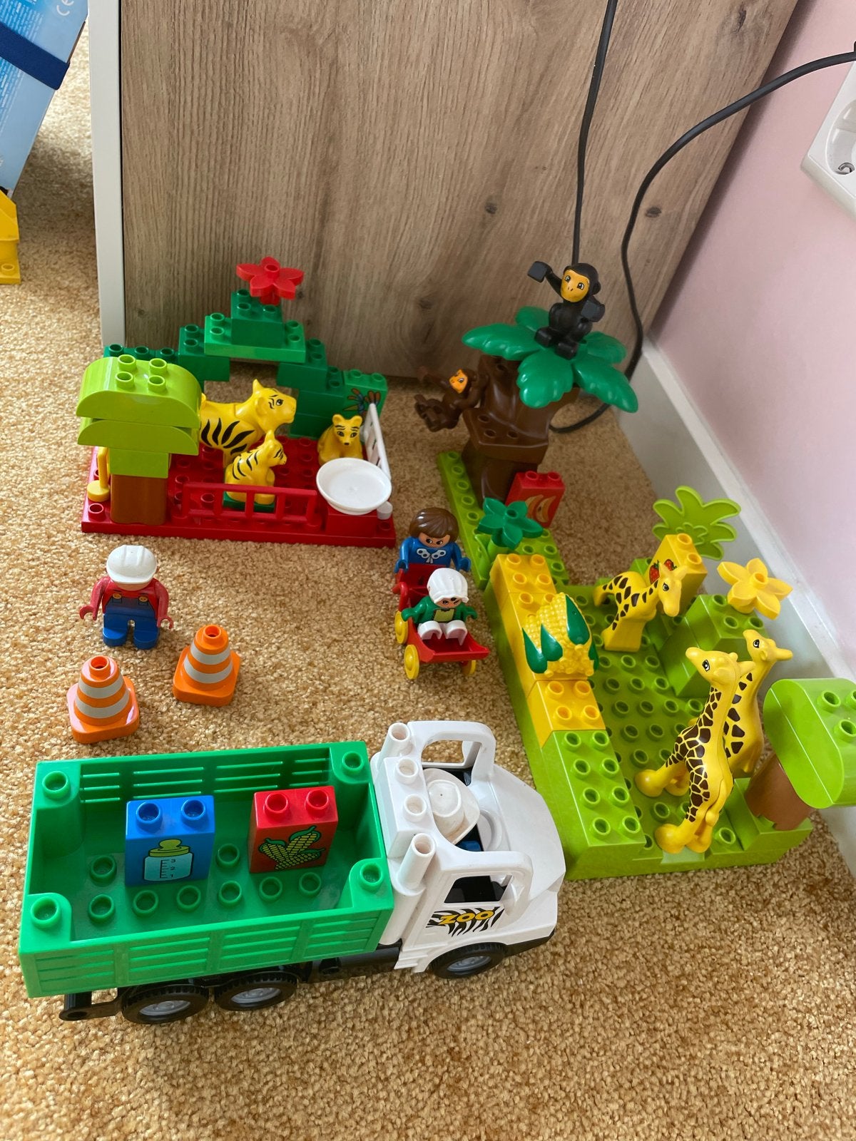LEGO Duplo Safari Set met Dieren en Voertuigen, Verzenden, Gebruikt, Overige merken