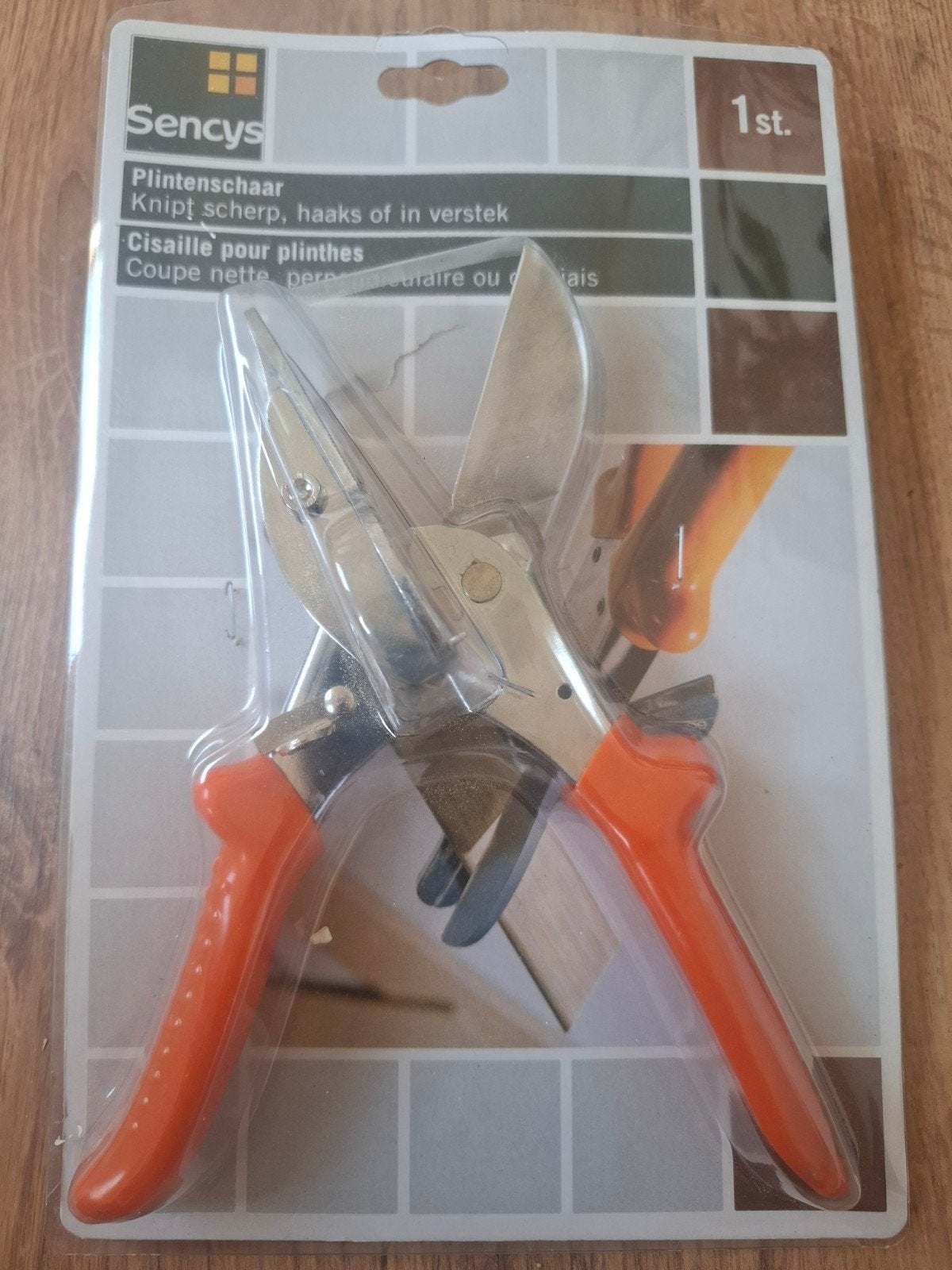 Sencys Plintenschaar / Verstekschaar - Zo goed als nieuw, Doe-het-zelf en Verbouw, Gereedschap | Handgereedschap, Ophalen of Verzenden