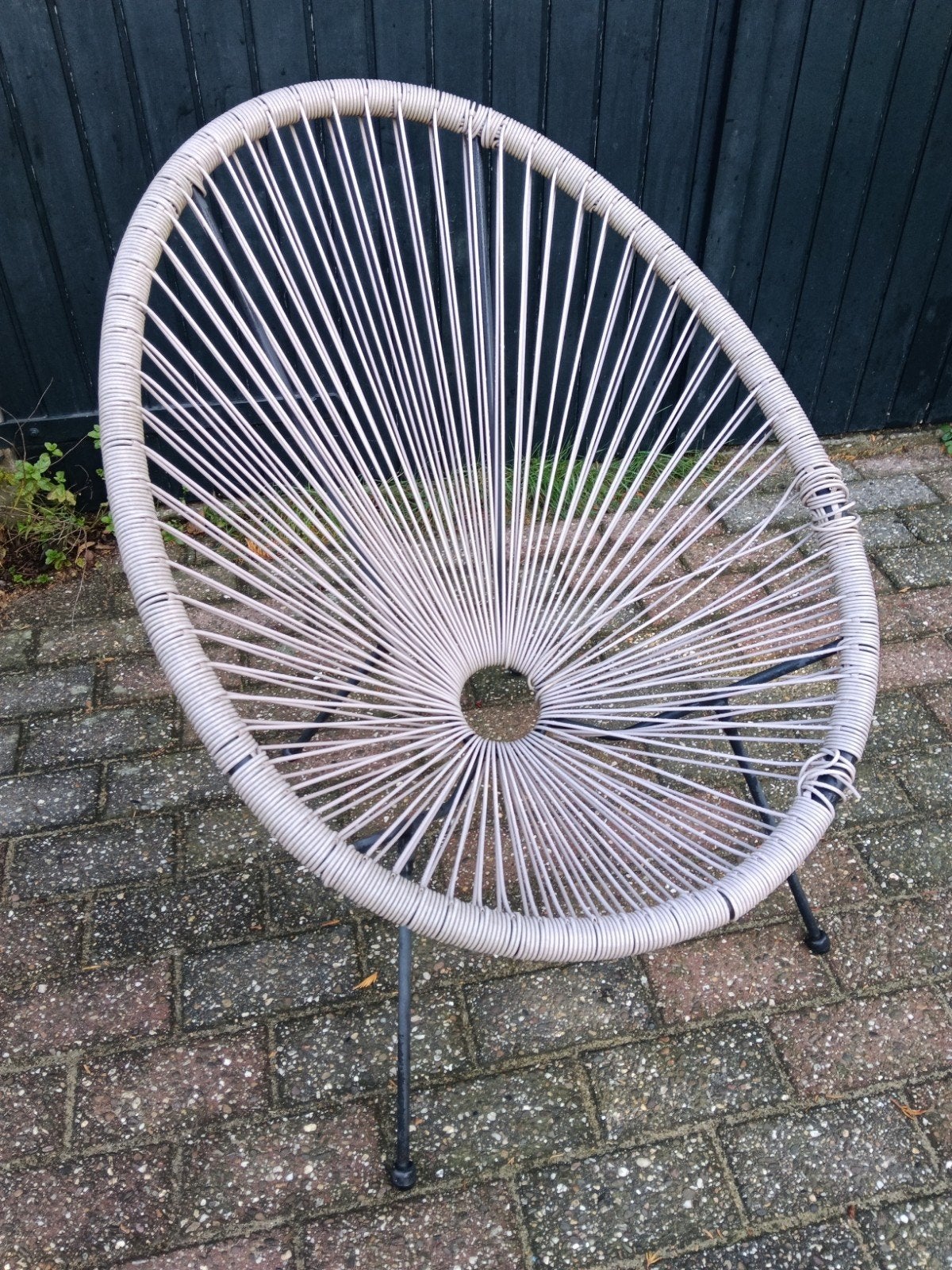 gratis tuinstoel lounge stoel karwei, Ophalen, B, Kunststof, Gebruikt