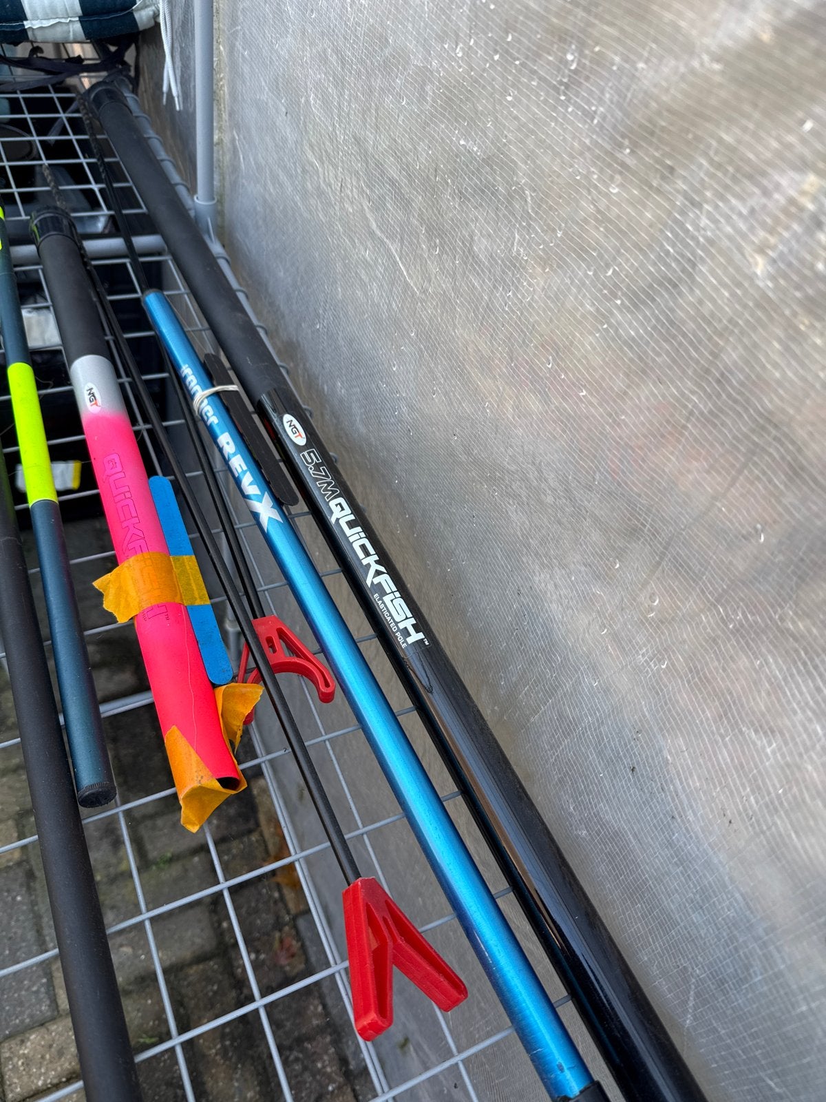 Meerdere hengels NGT Quickfish Vaste Hengel - 5.7M, Ophalen of Verzenden, Gebruikt, Vaste hengel