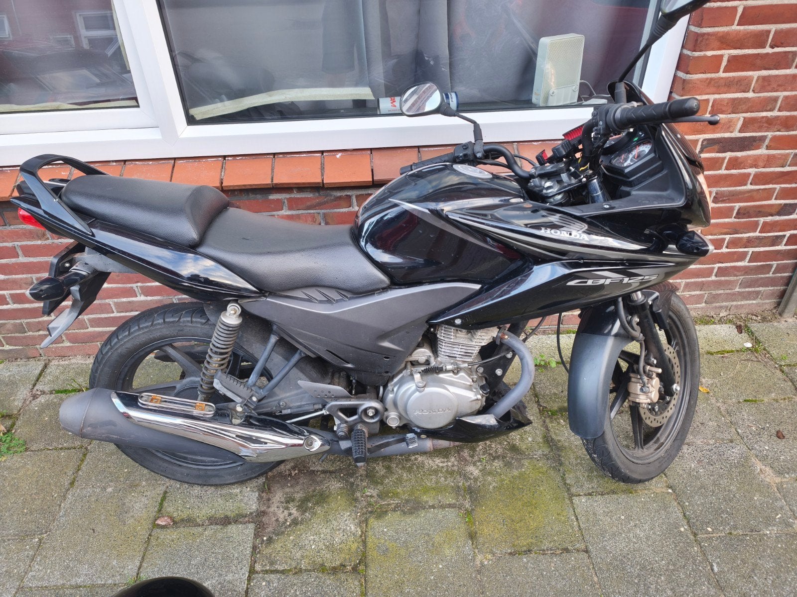 Honda CBF125 uit 2013, 13800km, nieuw motorblok ~6000km, 11 kW of minder