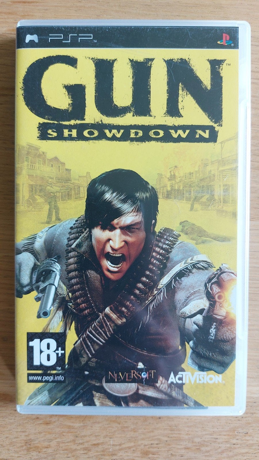 GUN Showdown PSP - Western Shooter Avontuur, Gebruikt, Vanaf 18 jaar, Shooter, 1 speler