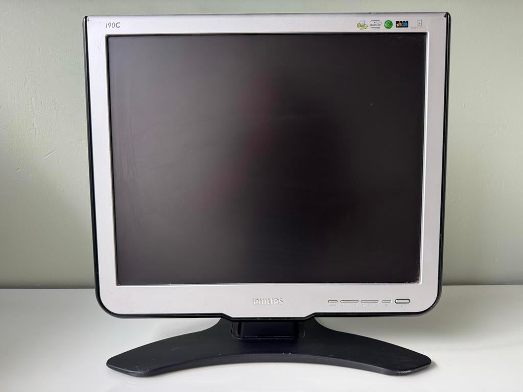 Philips VGA monitor 19 inch / 48 cm diagonaal, Gebruikt, Ophalen of Verzenden, Overige typen, VGA