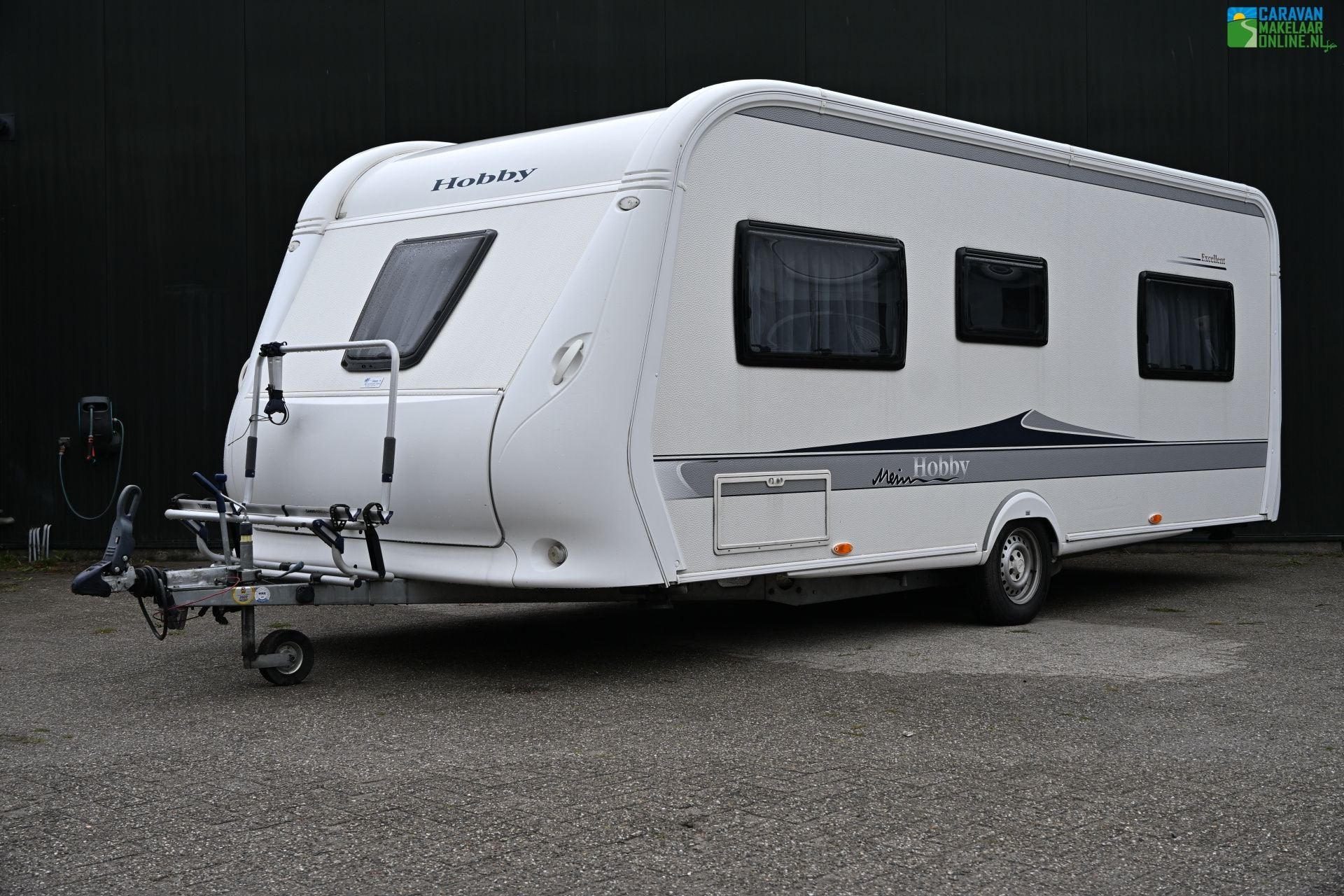 Hobby Excellent 560 CFe Mover|Isab. voortent|Luifel|Fietsdra, Caravans en Kamperen, Caravans, Rondzit, Hobby, Bedrijf, 6 tot 7 meter