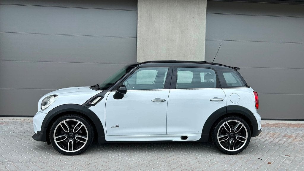 Mini Countryman 1.6 Cooper S ALL4 JCW/LEDER/PANORAMADAK/NAVI, Auto's, 1355 kg, Euro 5, 15 km/l, Gebruikt