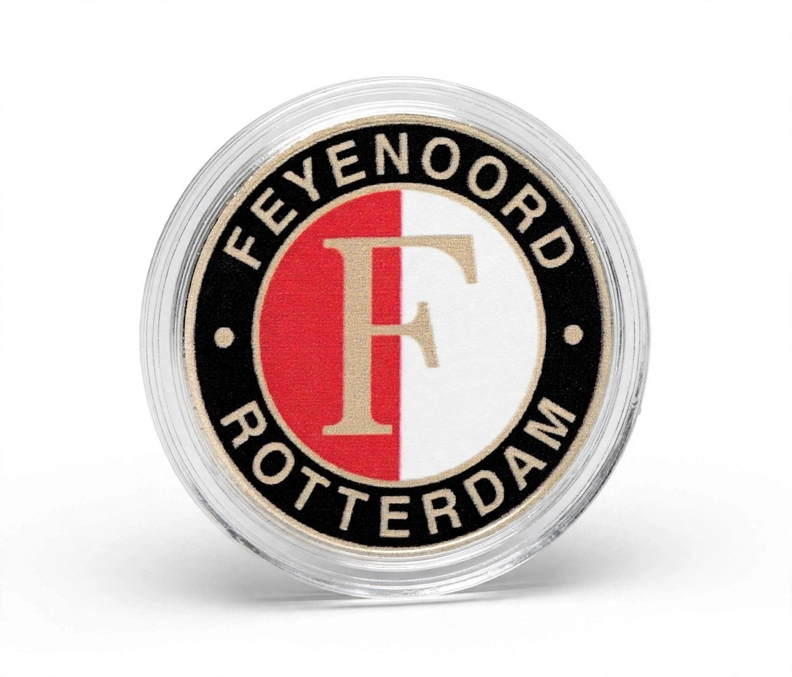 Feyenoord munt in capsule, Ophalen of Verzenden, Vóór koninkrijk, Overige waardes, Losse munt
