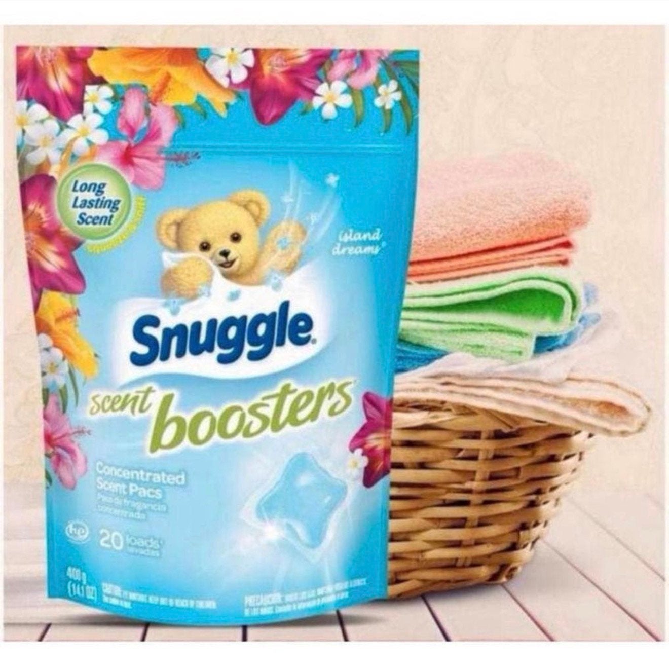 Snuggle Exhilarations Was Wasmiddel geurbooster 2X 20-pack, Ophalen of Verzenden, H, H, H