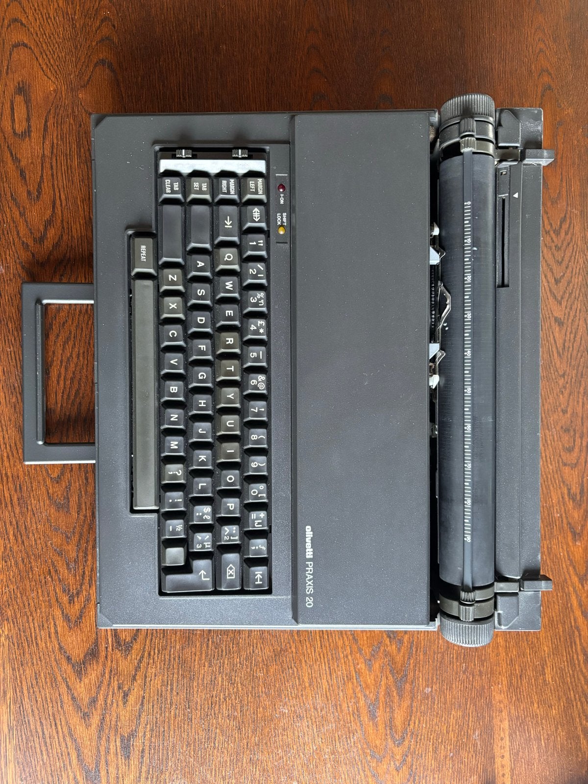 Elektrische typemachine olivetti Praxis 20, Diversen, Typemachines, Ophalen, Gebruikt