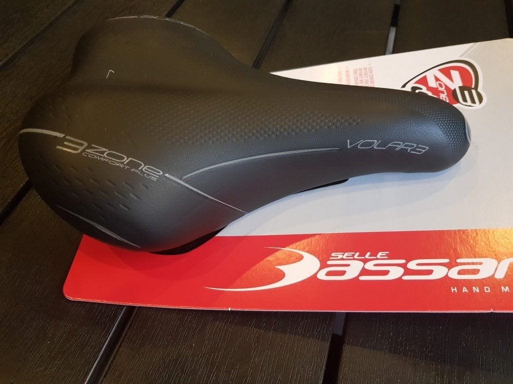 fietszadel Selle Bassano volare L  zwart NS99  Dames, Ophalen of Verzenden, Zo goed als nieuw, Zadel