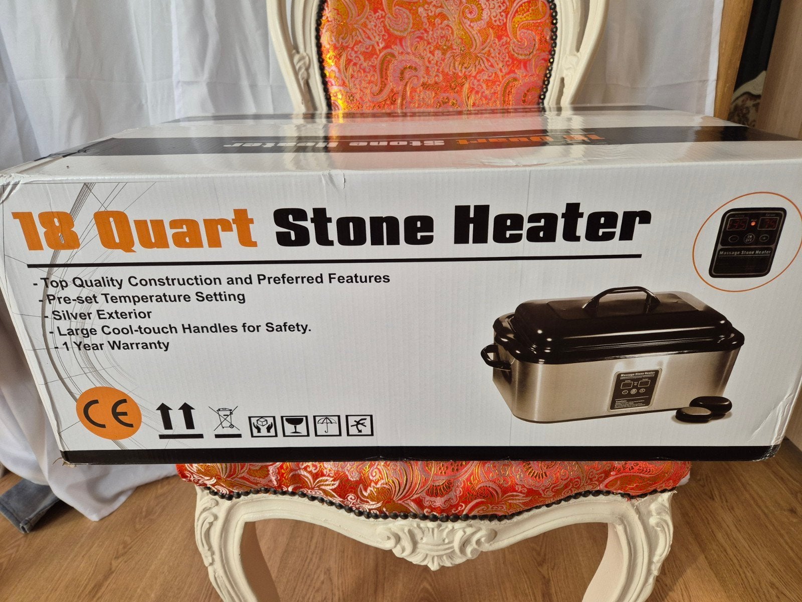 18 Quart Stone Heater - Nieuw in doos, Ophalen, Nieuw