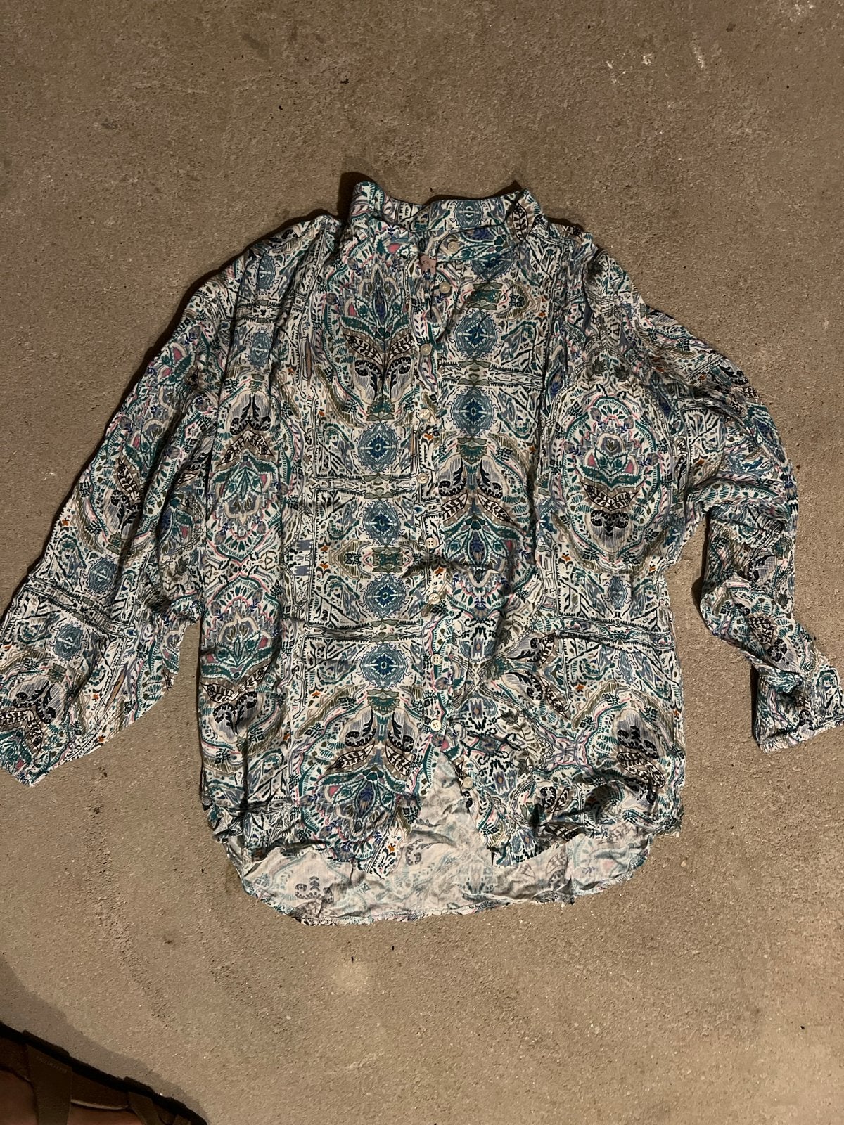 Studio Anneloes blouse met print - Maat L, Ophalen of Verzenden, Zo goed als nieuw, Maat 42/44 (L), Meerkleurig
