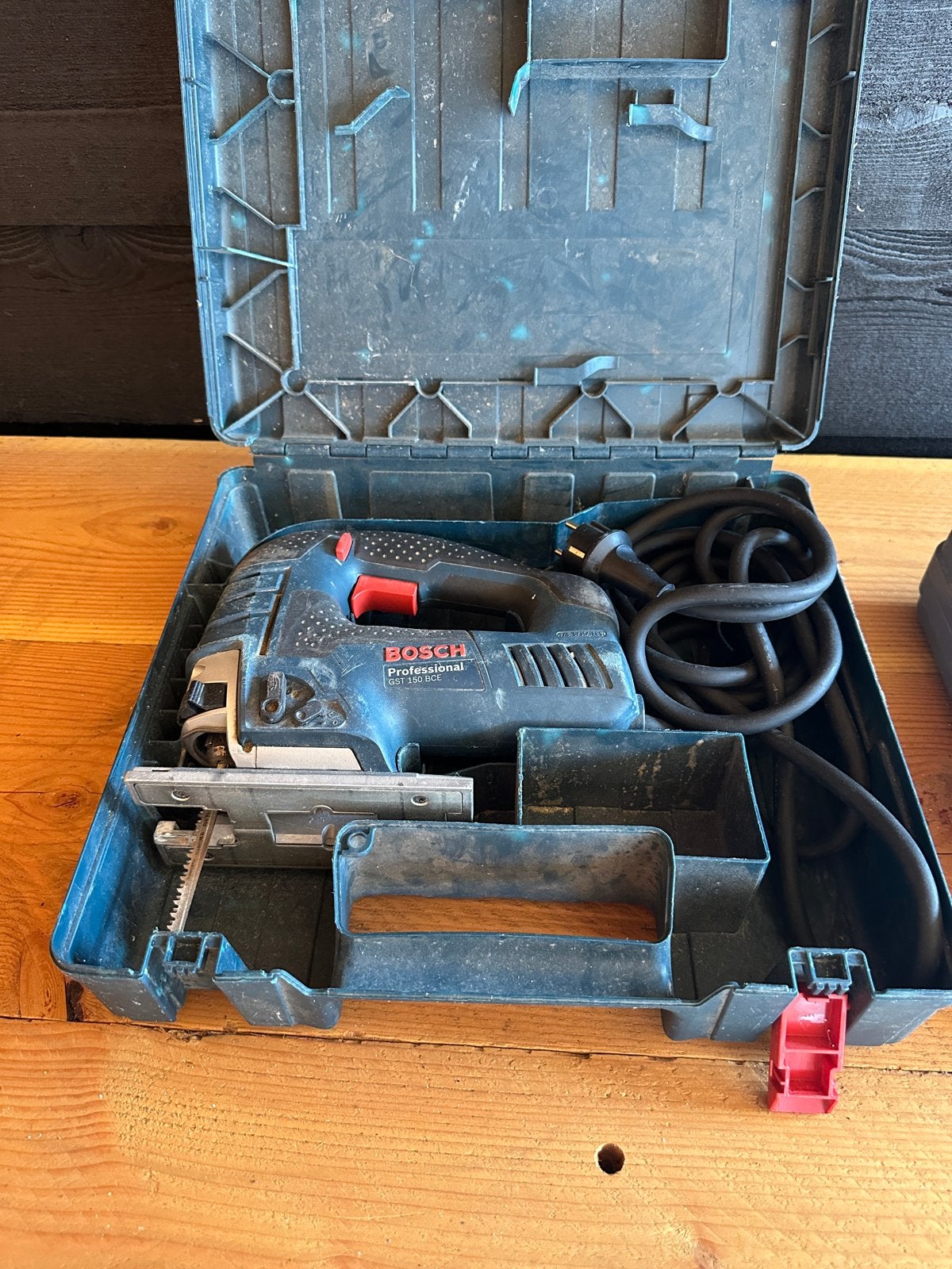 TEAB - Bosch GST 150 BCE Decoupeerzaag - Professioneel, Gebruikt, 600 tot 1200 watt, Ophalen of Verzenden, Decoupeerzaag