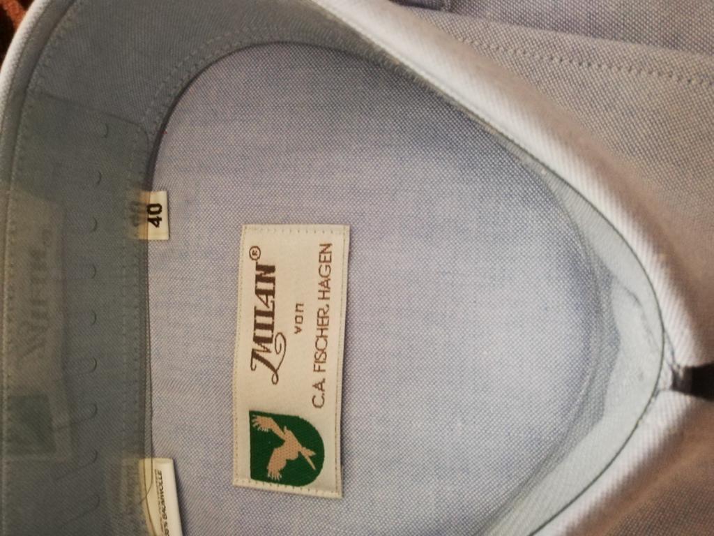 Nieuw overhemd, maat: 40, Ophalen of Verzenden, Nieuw, Blauw, Halswijdte 39/40 (M)