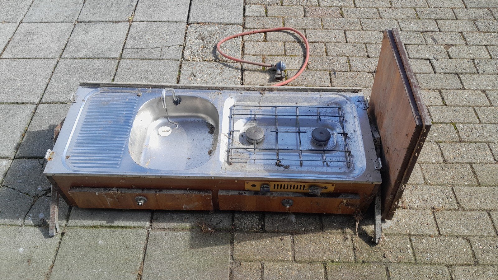 kooktoestel/keukenblokje Esterel, Ophalen, Gebruikt