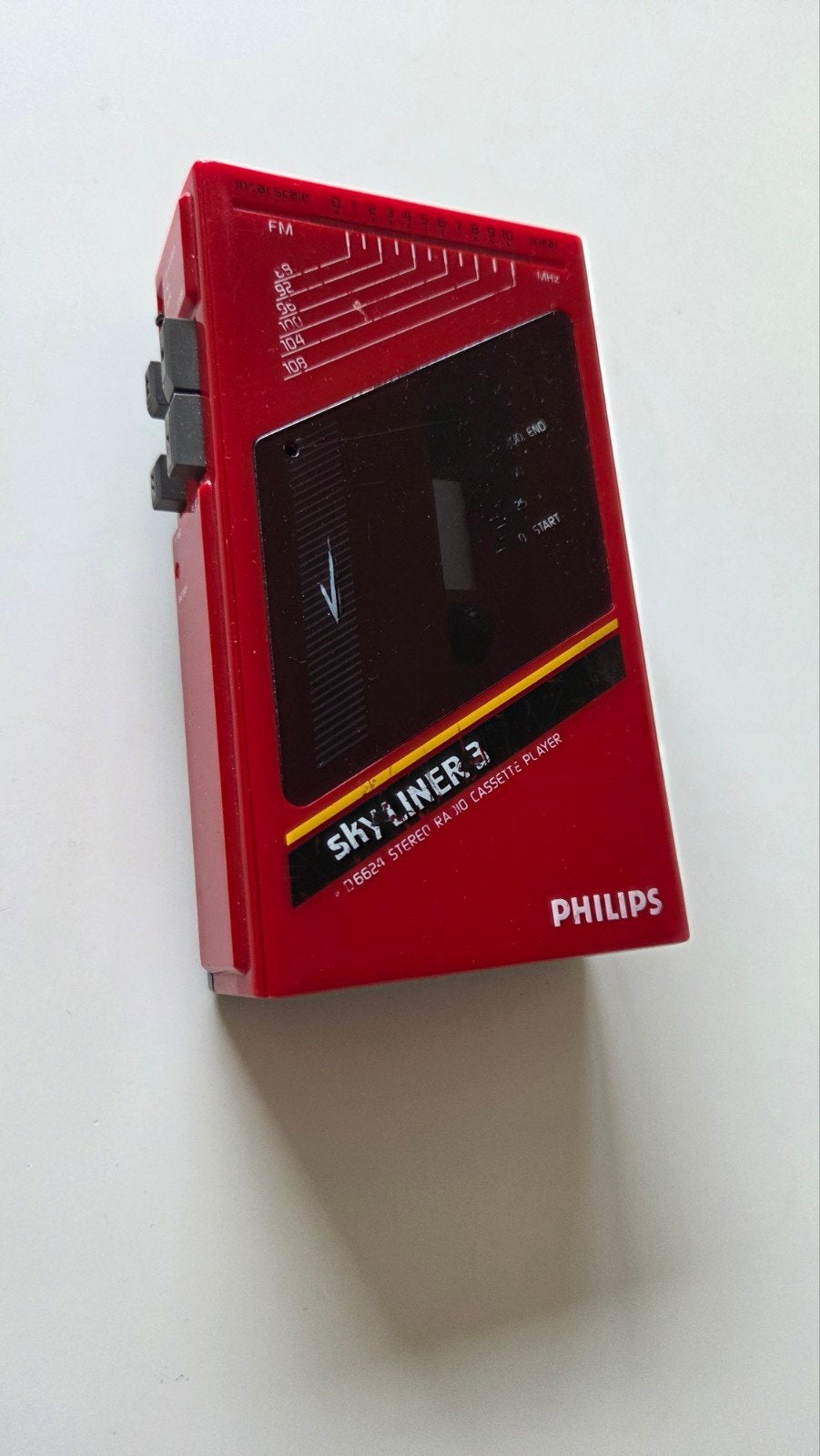 Walkman Philips D6624 Skyliner 3 FM Stereo Cassette, Verzenden, Walkman