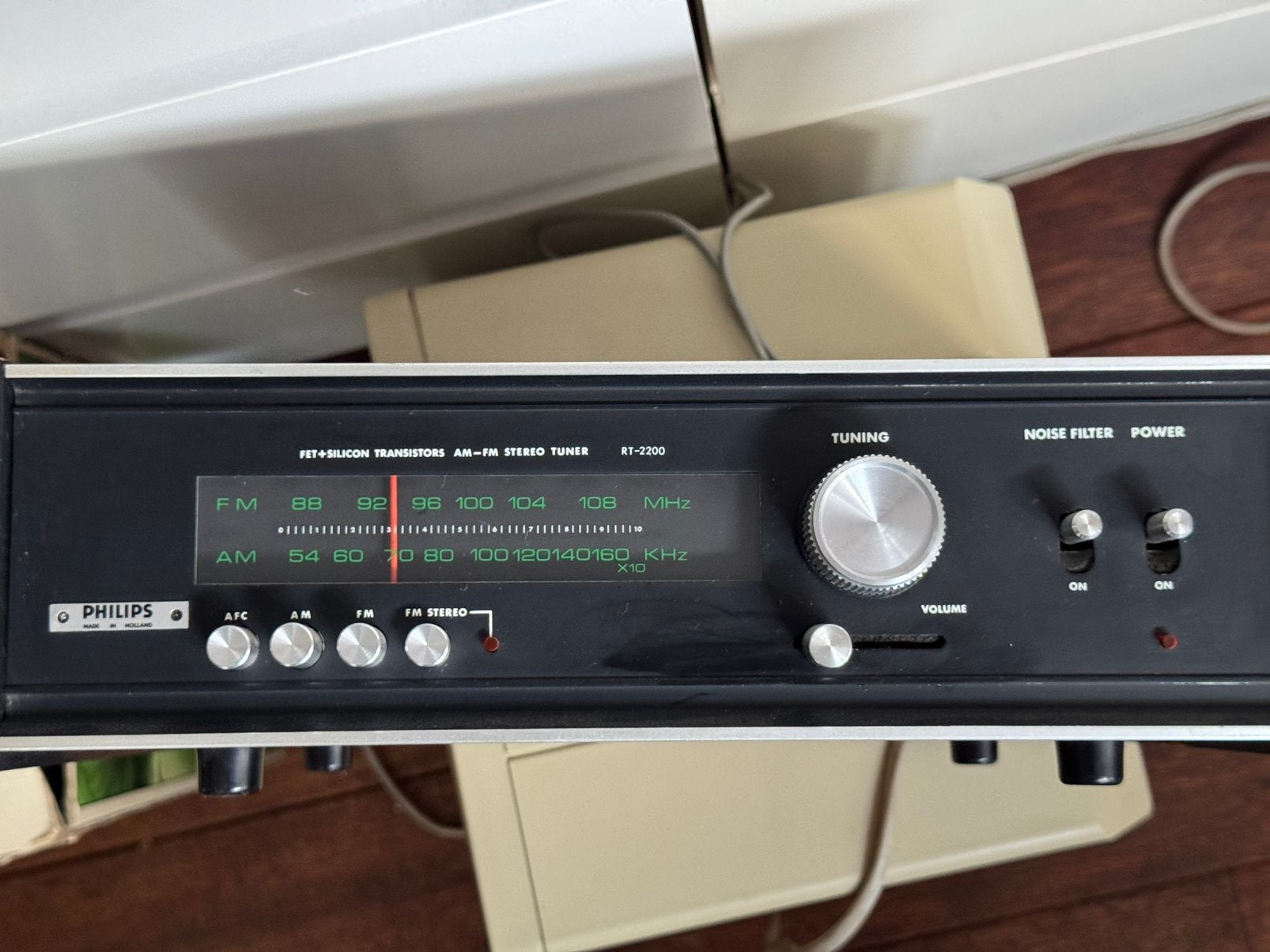 Oude Philips receiver, Gebruikt, Ophalen, Overige merken, Minder dan 60 watt