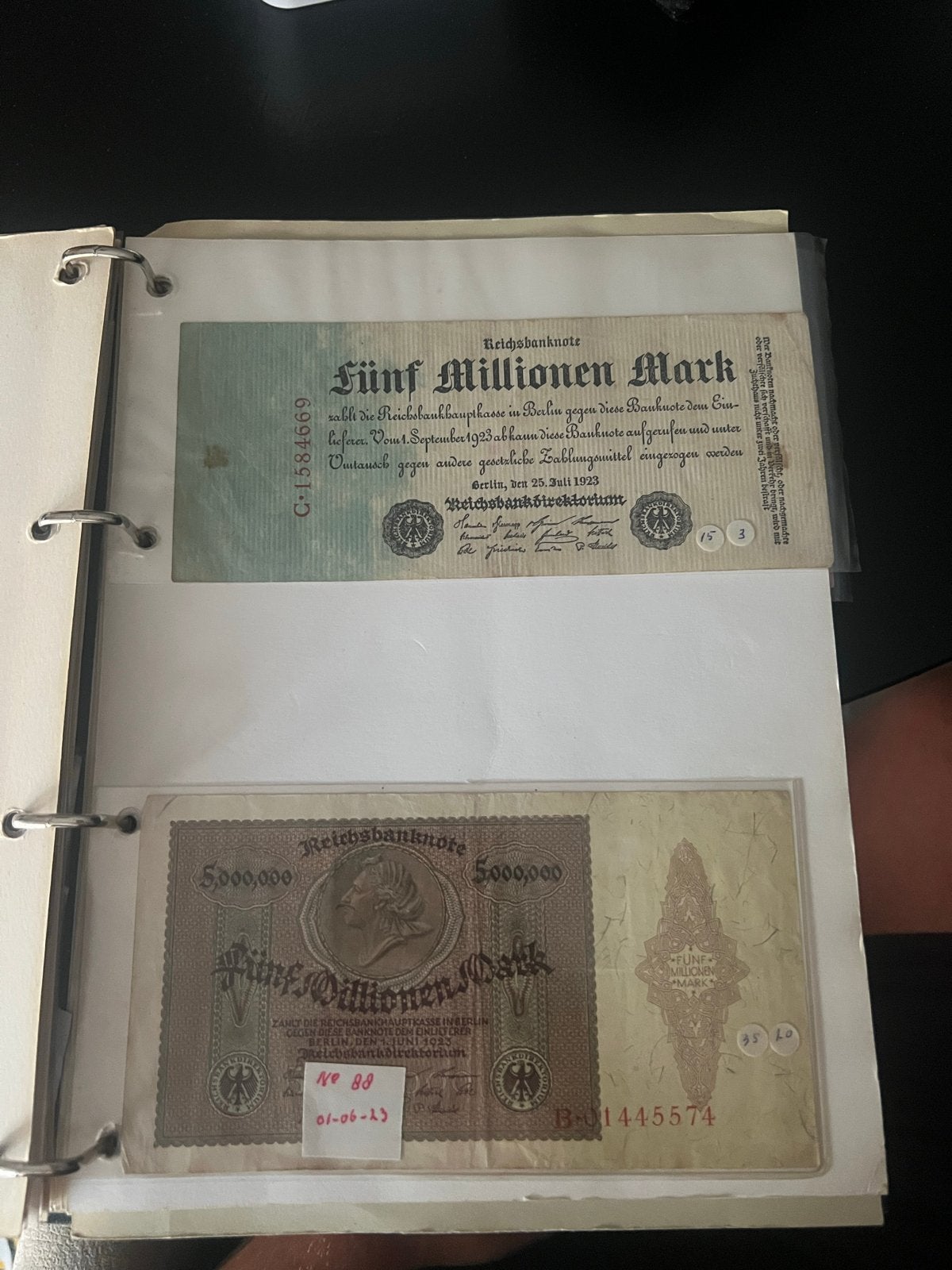 Collectie historische Duitse bankbiljetten (Mark), Postzegels en Munten, Bankbiljetten | Nederland, Ophalen of Verzenden, Euro's