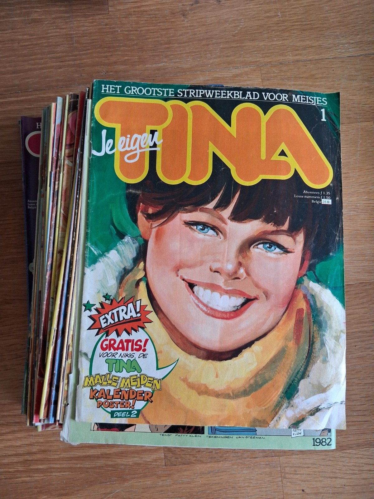 Tina's meidenblad - Collectie van 7 jaargangen, Boeken, Ophalen of Verzenden, Gelezen, Damesbladen