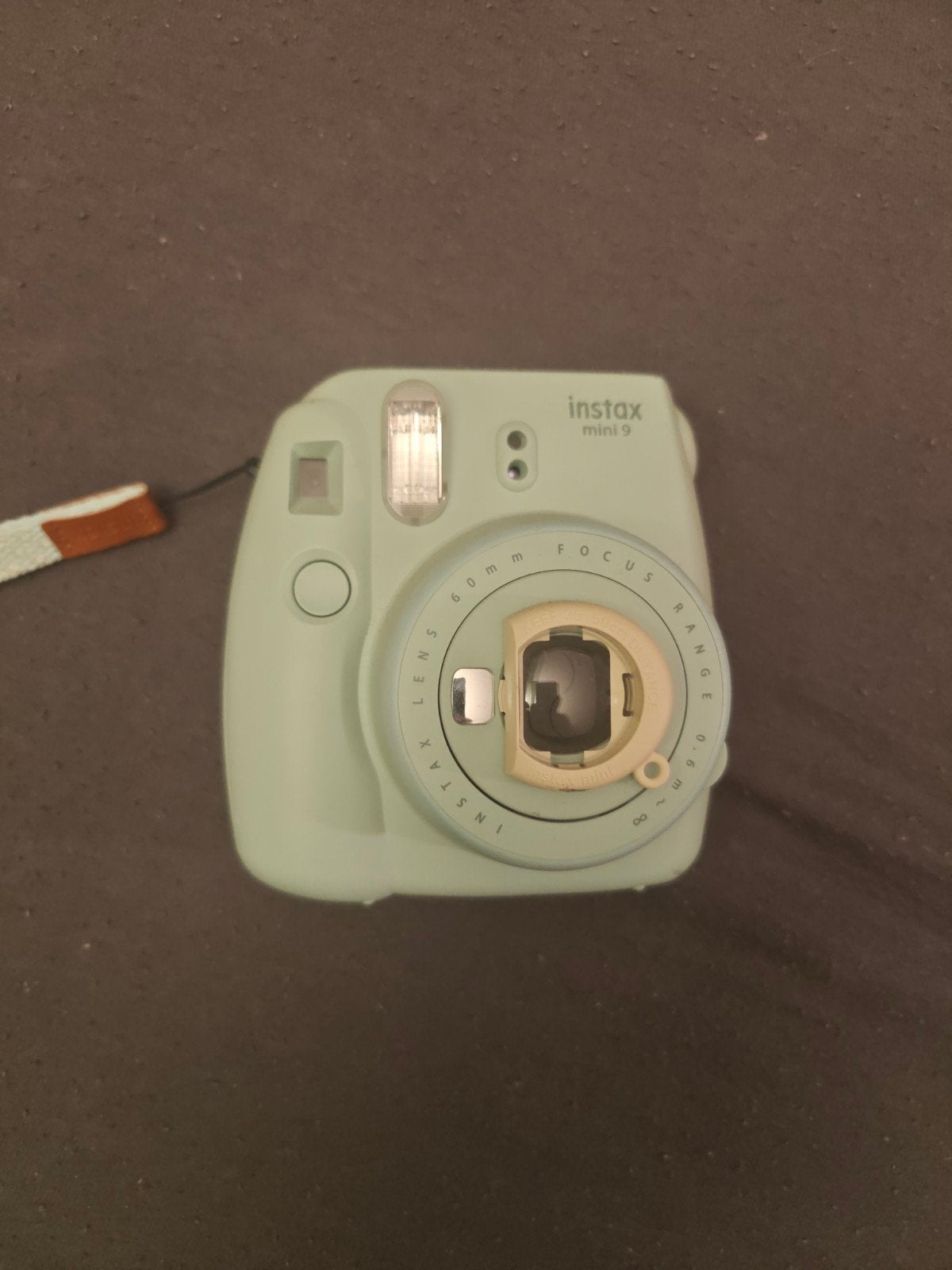Instax Mini 9 Instant Camera - Mintgroen, Audio, Tv en Foto, Gebruikt, Instant camera, Fujifilm, Geen optische zoom