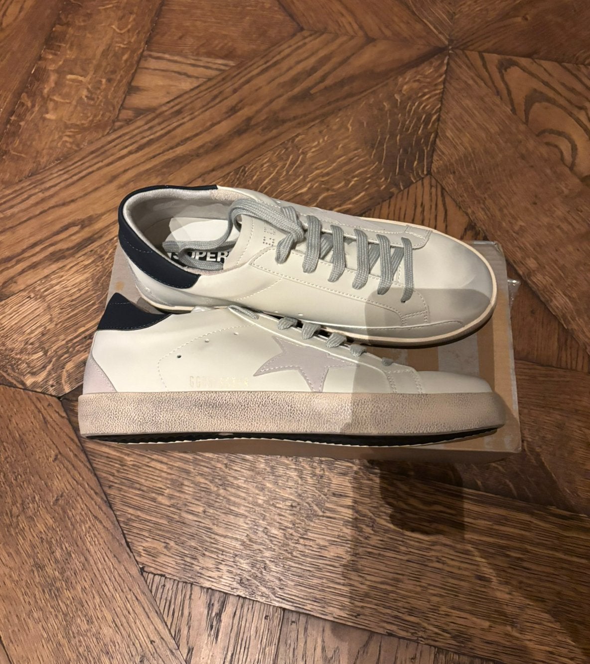 Golden Goose Super-Star Sneakers – Nieuw – Maat 44 + Doos, Verzenden, Nieuw, Wit