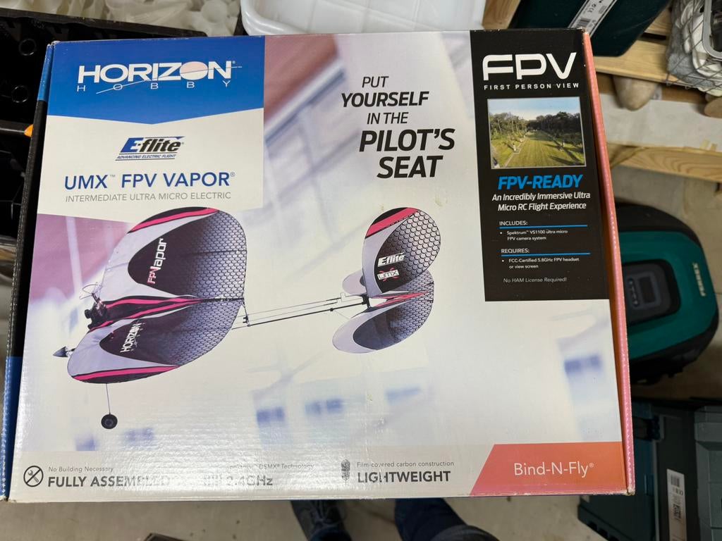 eflite UMX FPV Vapor, Ophalen of Verzenden, Zo goed als nieuw