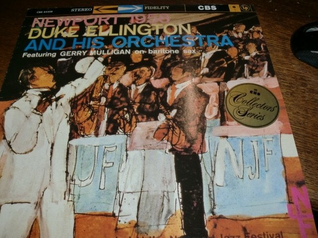 Duke Ellington /Gerry Mulligan ‎ Newport 1958 CBS LP 1980, LP, Ophalen of Verzenden, Zo goed als nieuw, 12 inch