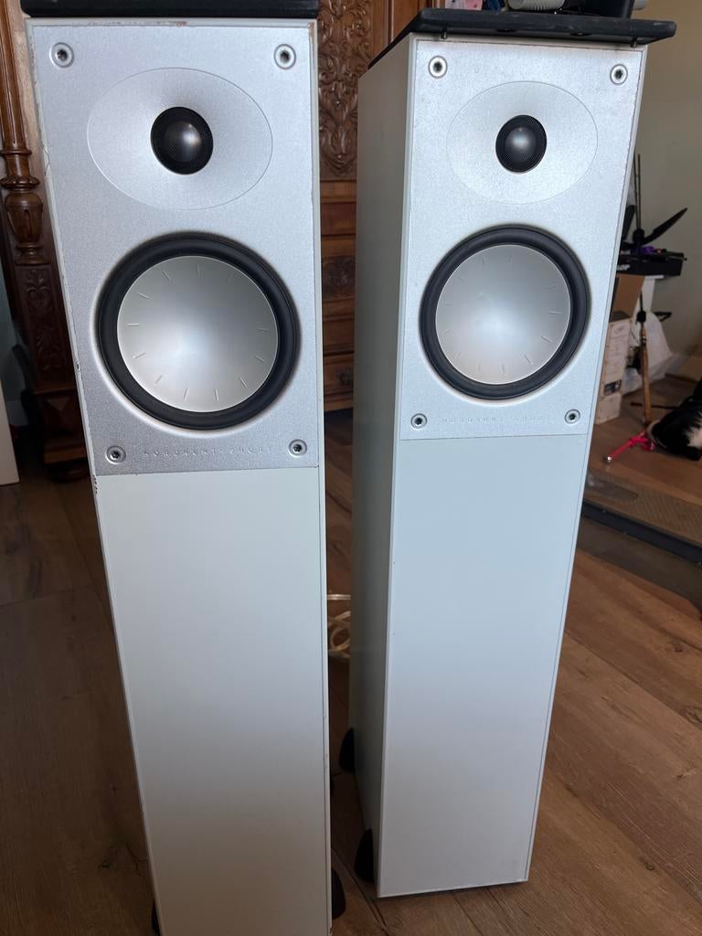 Mordaunt Short Avant 914i Vloerstaande Speakers, Gebruikt, 120 watt of meer, Front, Rear of Stereo speakers, Ophalen