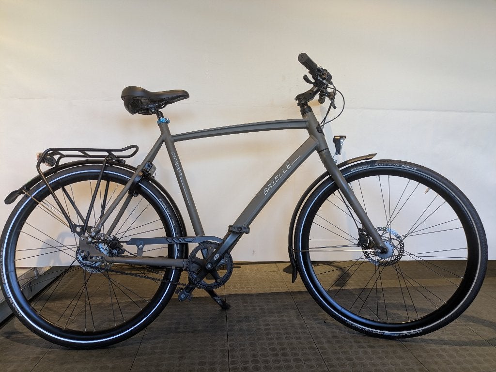28 inch Gazelle Cityzen C8 met 8 versnellingen/ belt drive., Ophalen, -, -, Versnellingen