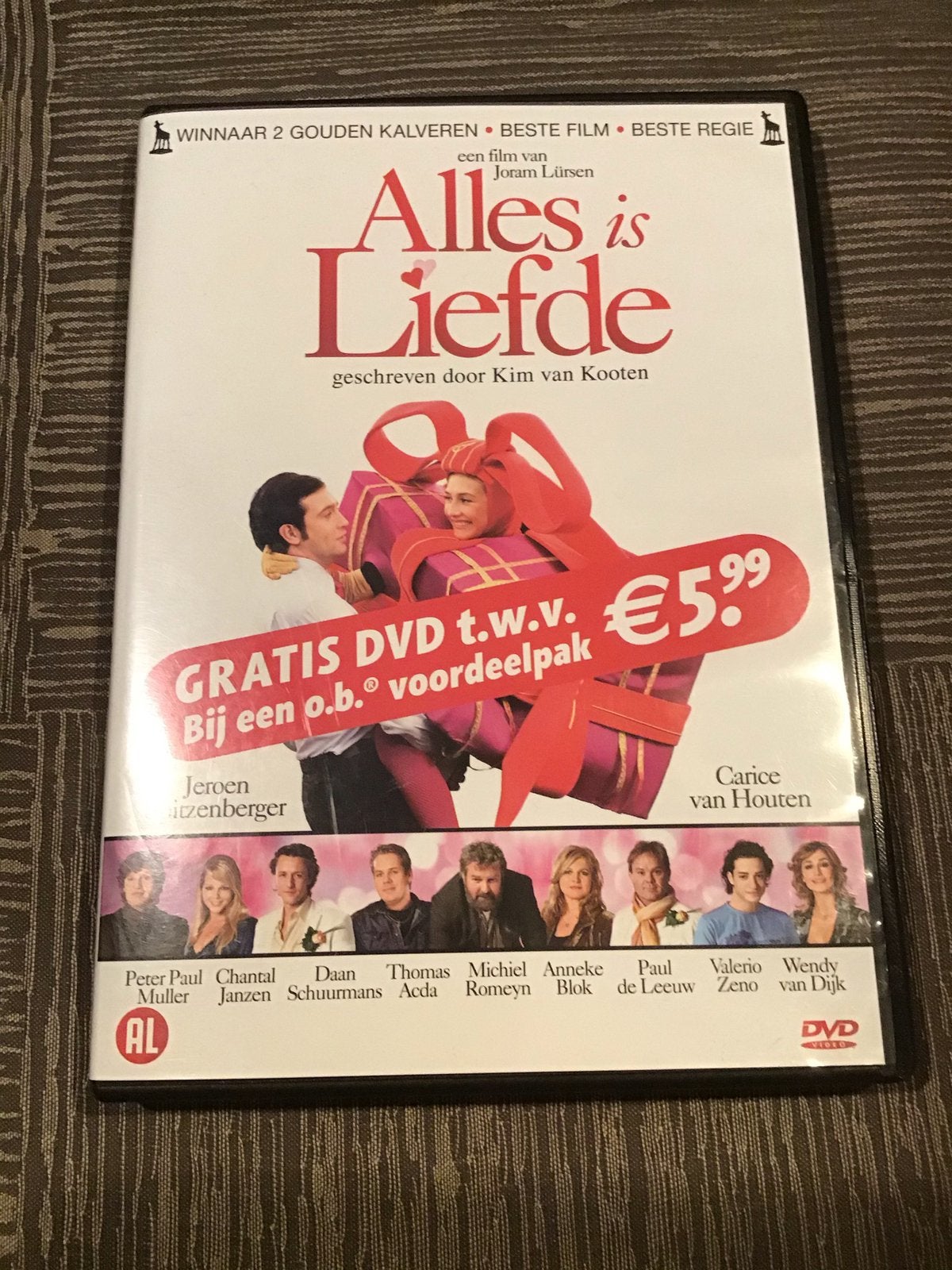 Dvd alles is liefde, Alle leeftijden, Ophalen of Verzenden, Zo goed als nieuw, Komedie