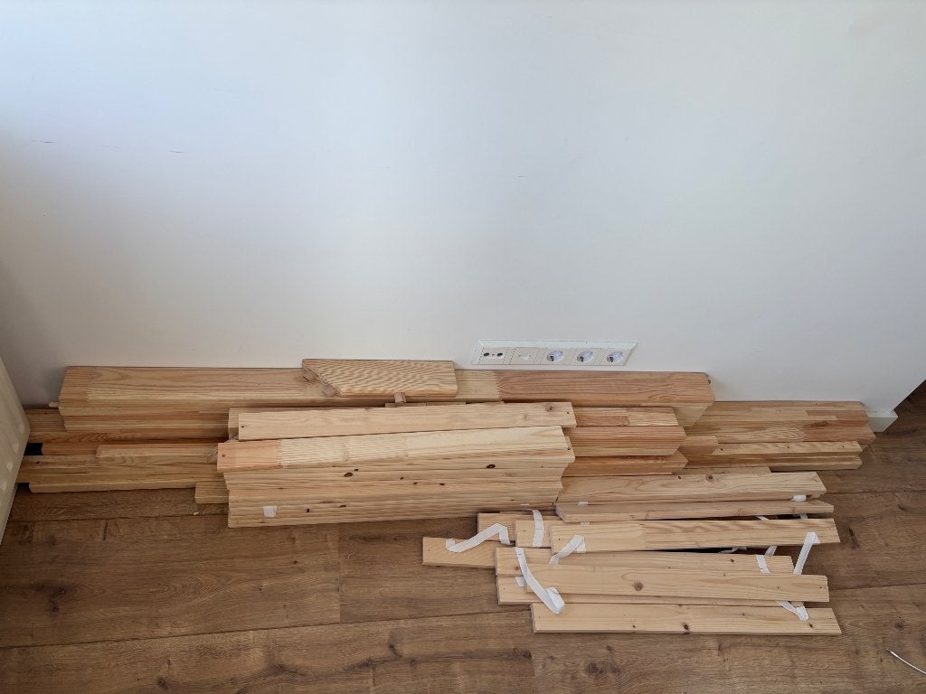 Houten planken/balken, Ophalen, Nieuw, 50 mm of meer, Balk