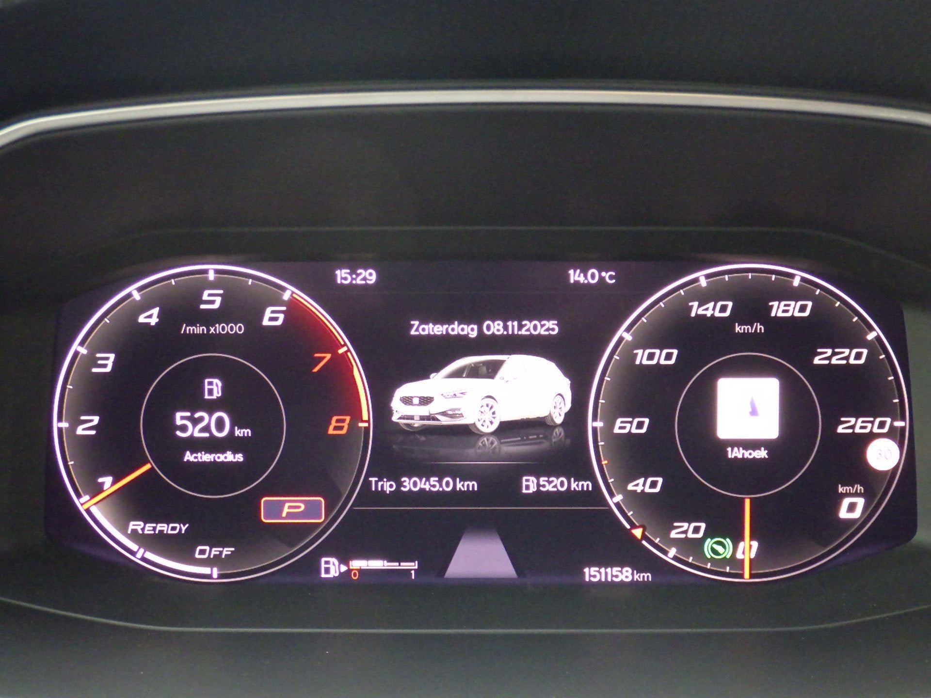 SEAT Leon Sportstourer 1.0 eTSI Hybrid Style Business Intens, Auto's, Stof, Gebruikt, 1290 kg, Leon