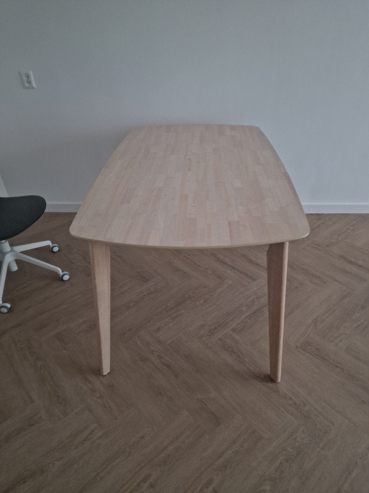 Stijlvolle eettafel - Scandinavisch design, Ophalen, Gebruikt, 100 tot 150 cm, 50 tot 100 cm