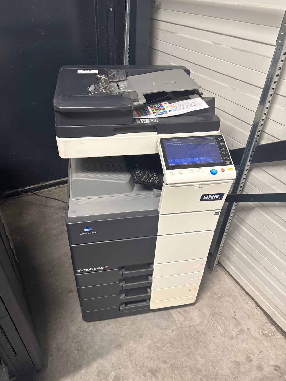 Konica Minolta bizhub C454e All-in-one Printer/Kopieermachin, Computers en Software, Printers, Gebruikt, All-in-one, Kleur printen