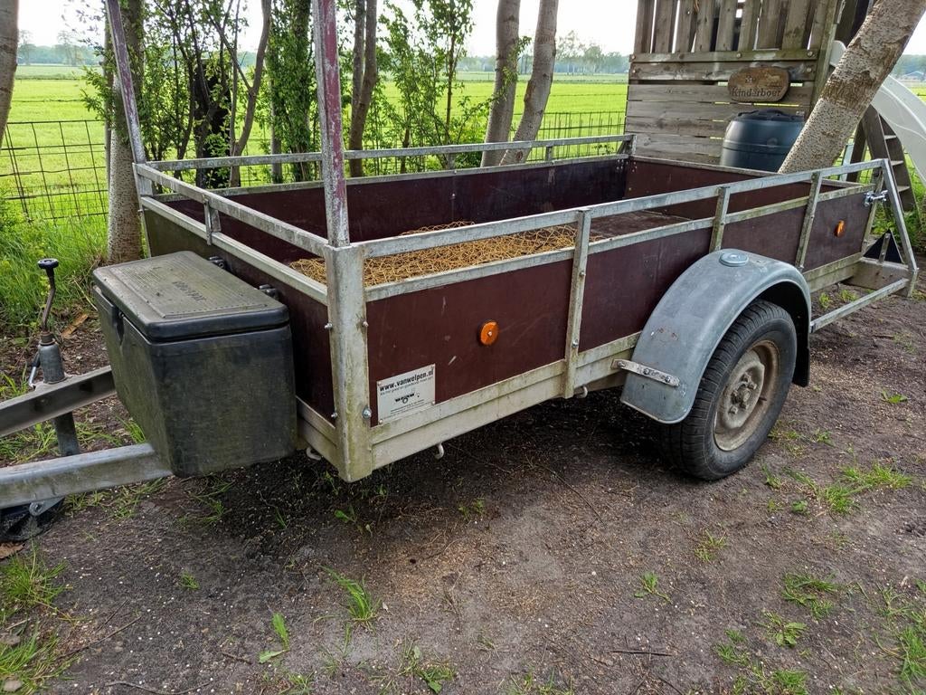 Aanhangwagen Witteveen, Auto diversen, Aanhangers en Bagagewagens, Ophalen