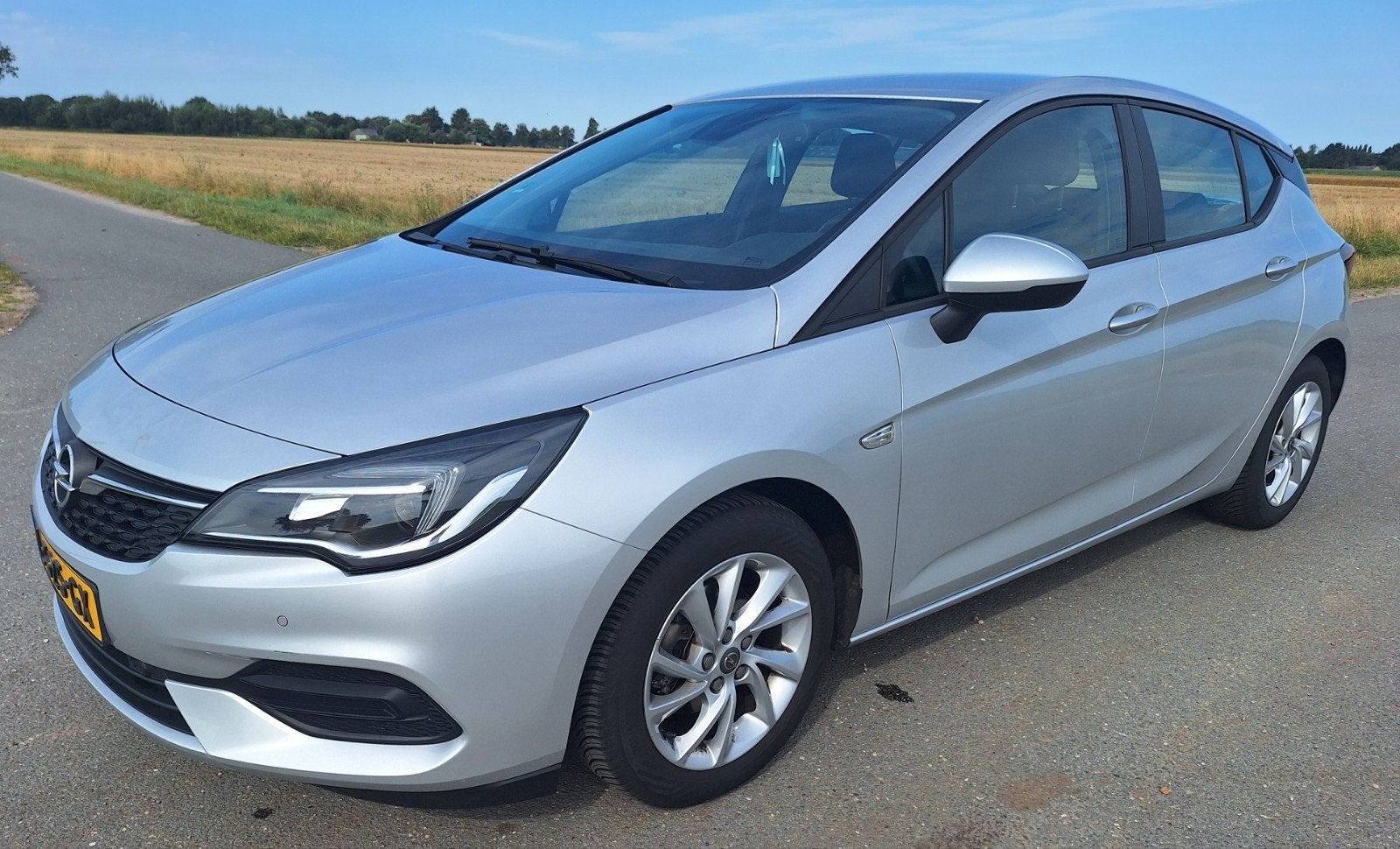 Opel Astra 1.2 Turbo 110pk Start/stop 2020 Grijs, Auto's, Opel, Voorwielaandrijving, Stof, Zwart, 1199 cc
