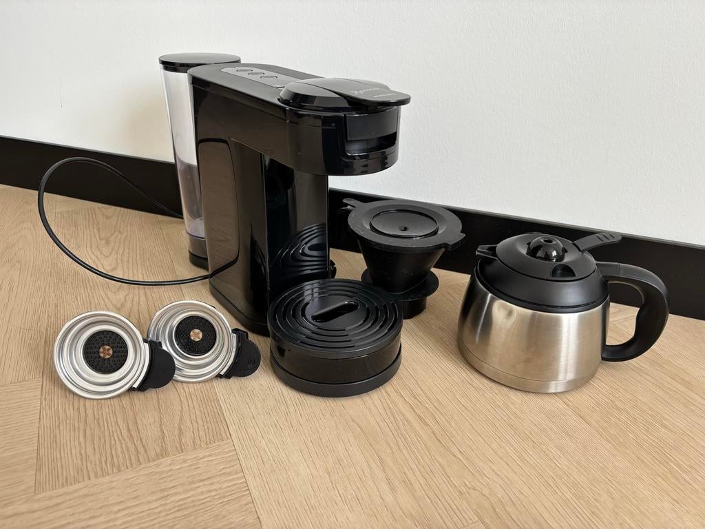 Senseo Switch koffiezetapparaat met alle toebehoren, Witgoed en Apparatuur, Koffiezetapparaten, Afneembaar waterreservoir, Gebruikt