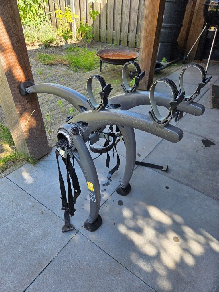 Saris fietsendrager, Auto diversen, Fietsendragers, Gebruikt, Achterklepdrager, 2 fietsen, Ophalen