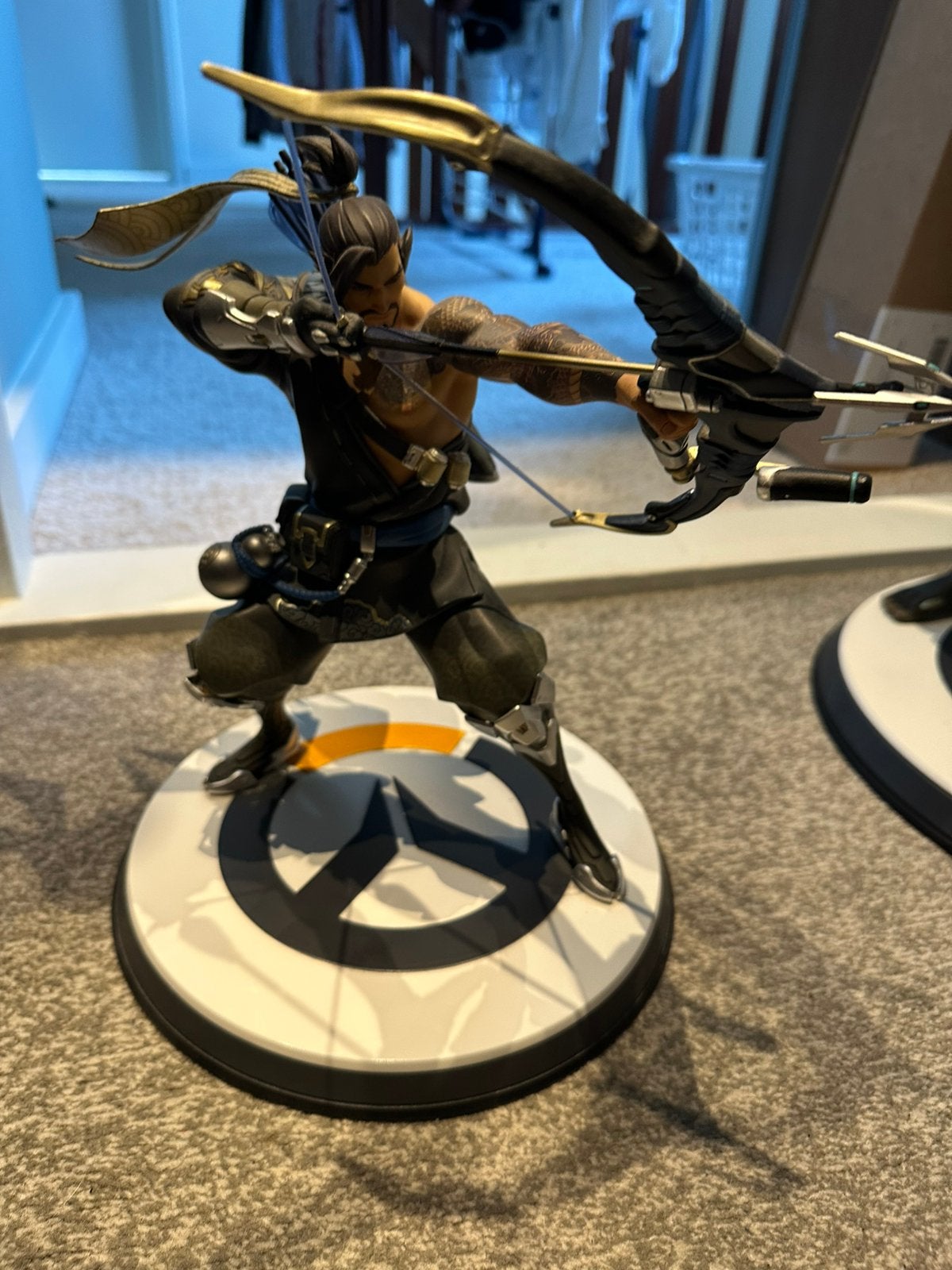 Overwatch Hanzo statue, 1 speler, Ophalen, Zo goed als nieuw, Vanaf 12 jaar