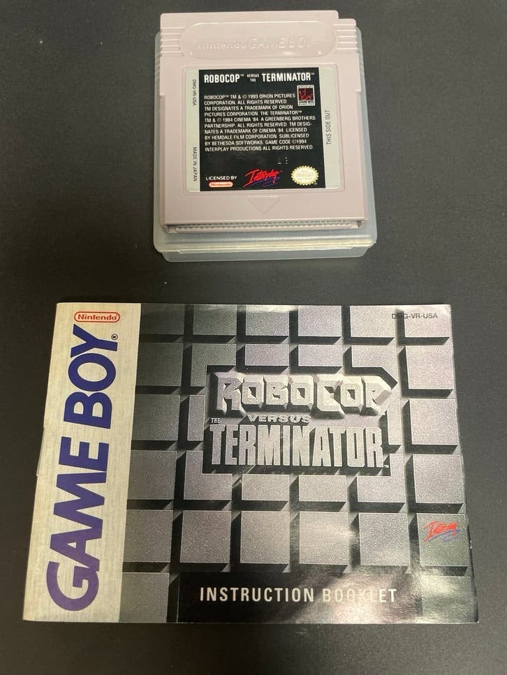 Robocop VS Terminator Gameboy (Zeer Goede Staat), 1 speler, Verzenden, Zo goed als nieuw, Avontuur en Actie