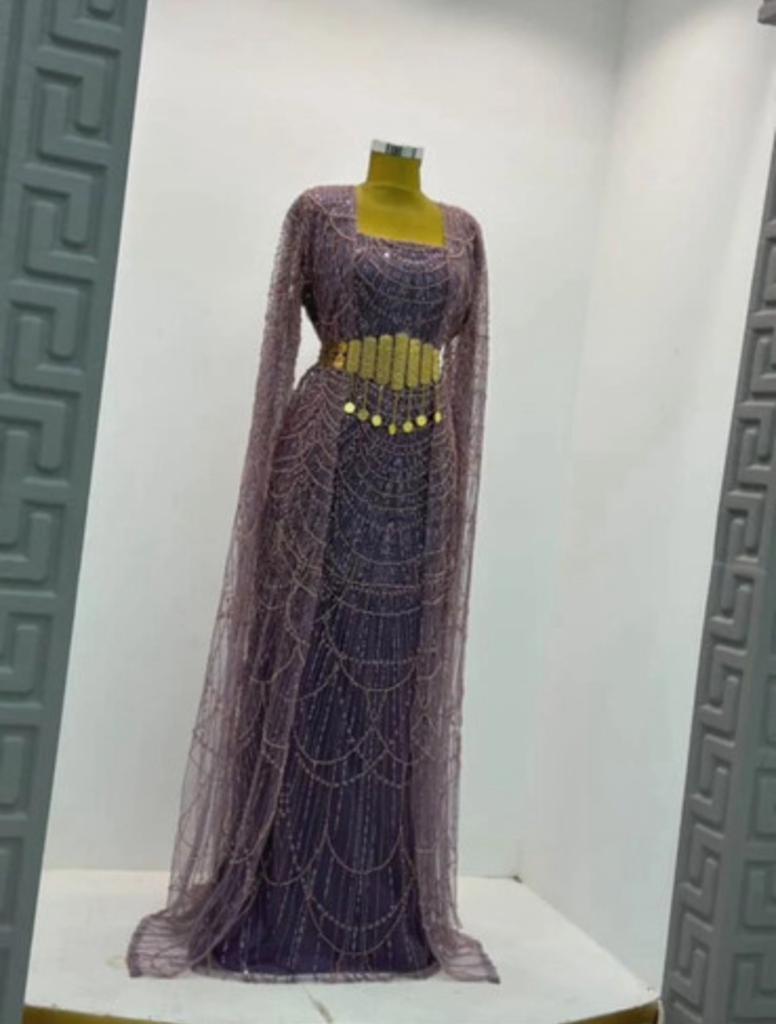 Jile Kurdi/Koerdische Jurk, Kleding | Dames, Overige typen, Paars, Maat 46/48 (XL) of groter, Nieuw