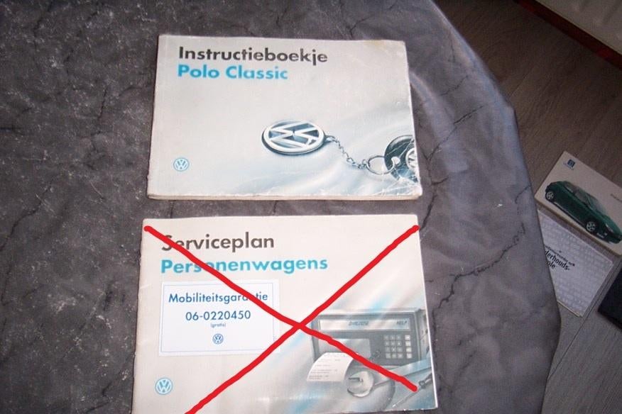 Gebruikershandleiding VW POLO CLASSIC type 6N  1994/2002, Ophalen of Verzenden