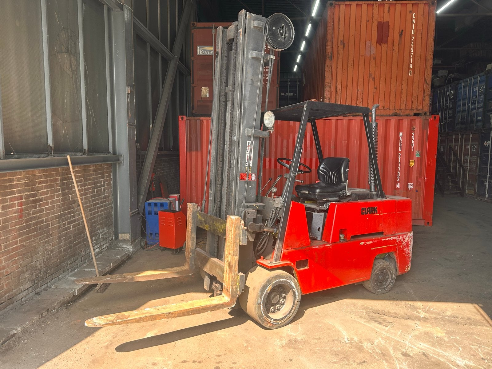 Clark 6 ton Diesel Heftruck - Goed Werkend   Krachtpatser!, Zakelijke goederen, Meer dan 4000 kg, Ophalen, Diesel, Heftruck
