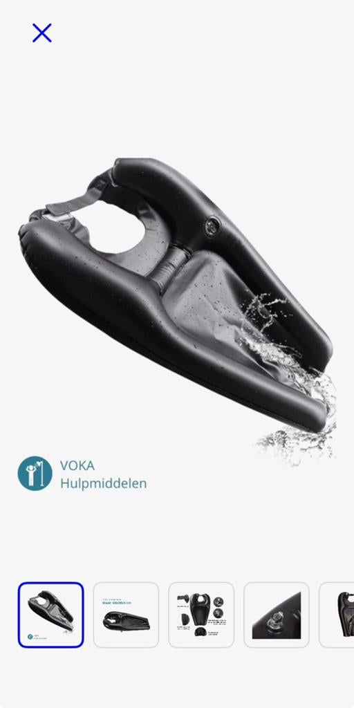 Yoka opblaasbare wasbak om haren te wassen., Ophalen of Verzenden, Zo goed als nieuw