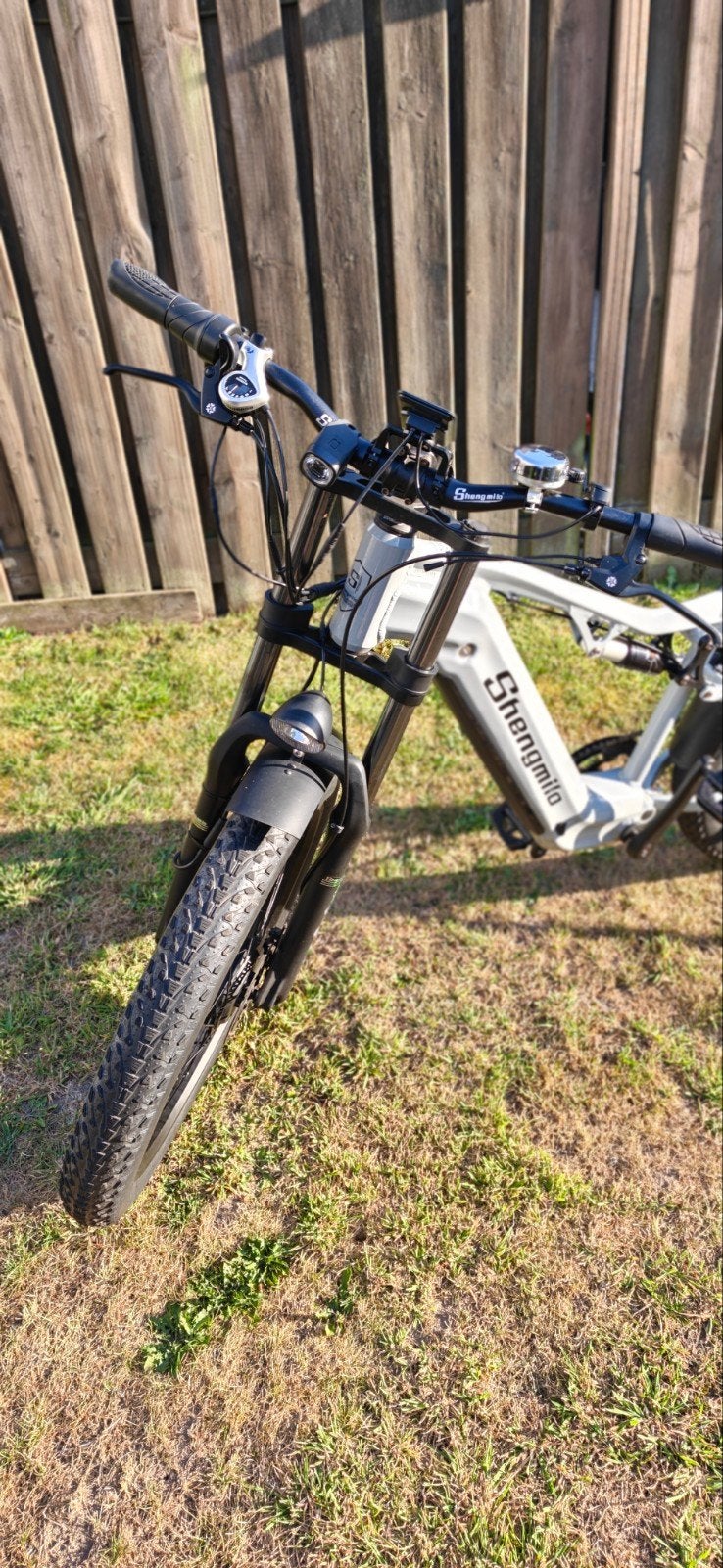 Elektrische fiets Shengmilo S600 2000W Dual Motor+2 battery, Zo goed als nieuw, 50 km per accu of meer, 55 tot 59 cm, Ophalen