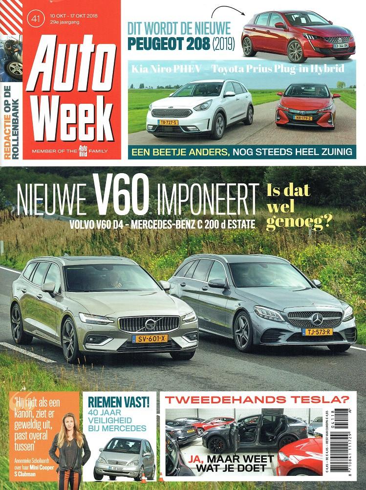 Autoweek 2018 nr. 41 (o.a. Kia Niro & Toyota Prius), Verzenden, Gelezen, Algemeen