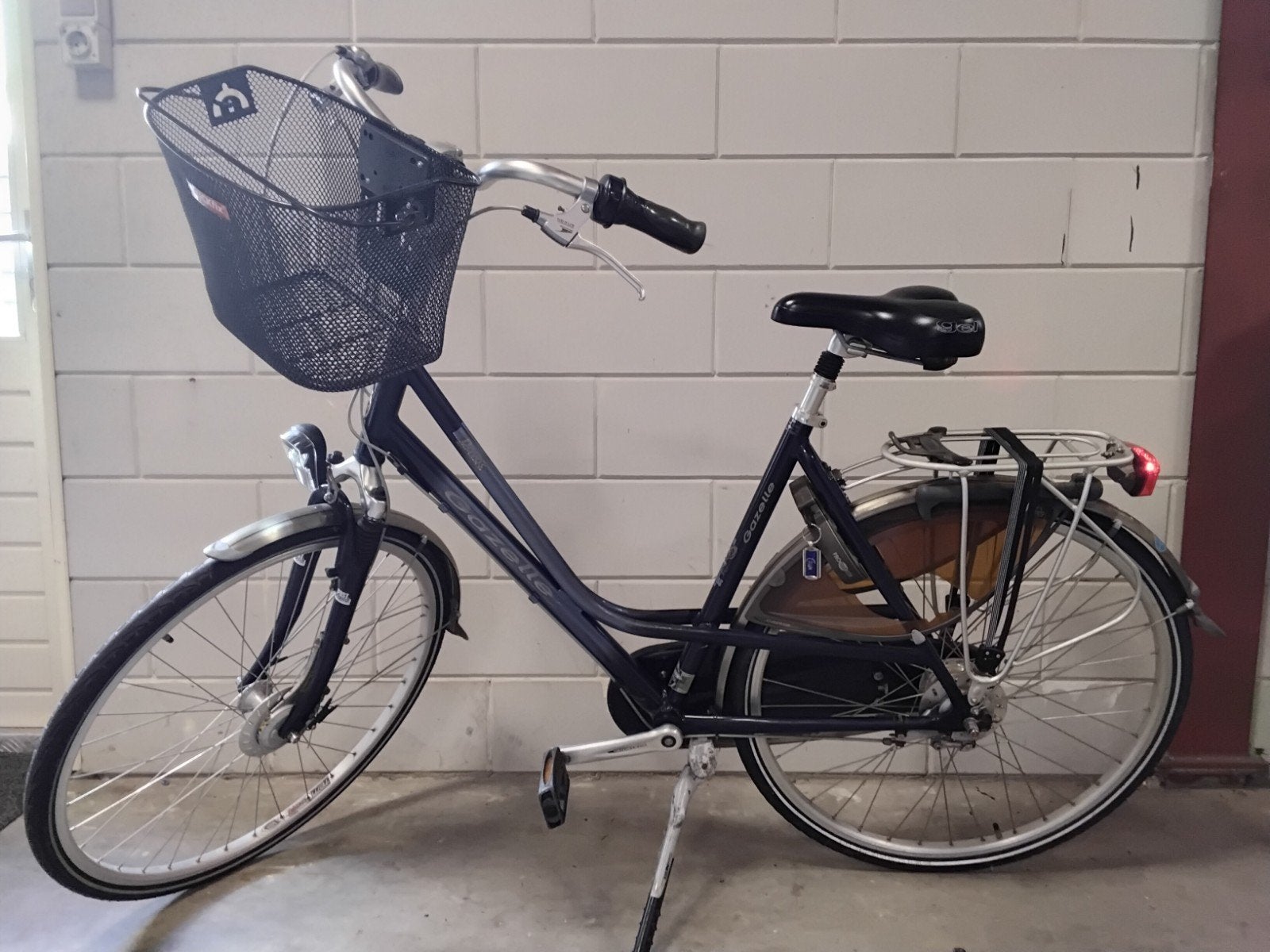 Damesfiets Batavus Davos, Fietsen en Brommers, Fietsen | Dames | Damesfietsen, Gebruikt, Velgrem, Versnellingen, Batavus