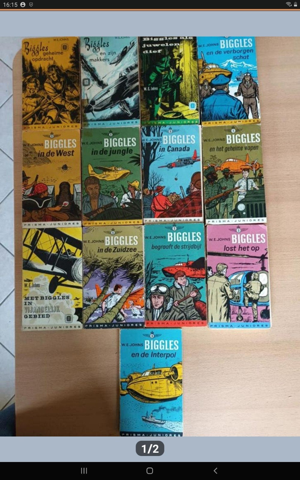 Biggles pocketboeken, Ophalen of Verzenden, Gelezen