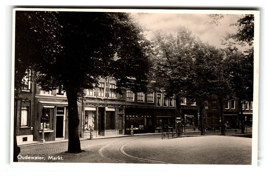 Oudewater, Markt, Verzenden, 1940 tot 1960, Ongelopen, Utrecht