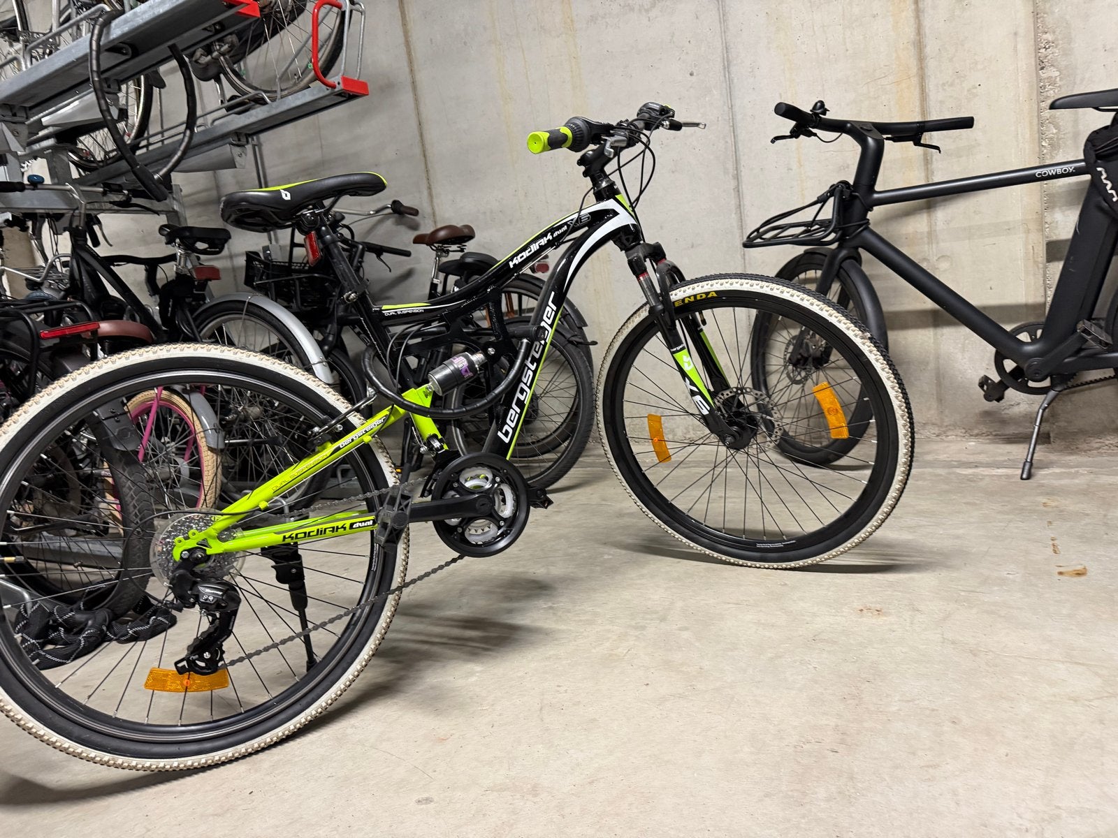 Bergsteiger Kodiak Mountainbike - Zo goed als nieuw, 49 tot 53 cm, Zo goed als nieuw, Schijfrem, Ophalen